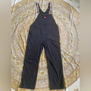 Dickies x Dollskill Pink Stripe Overalls